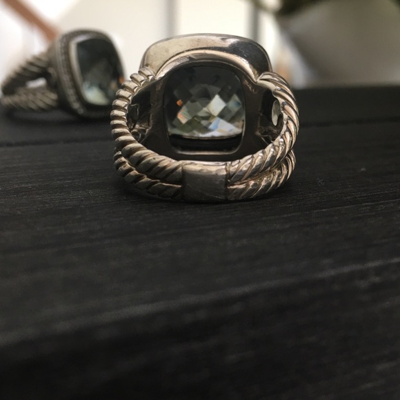 💥🌟DAVID YURMAN LARGE PRESIALITE /DIAMOND RING💥 - Picture 6 of 8